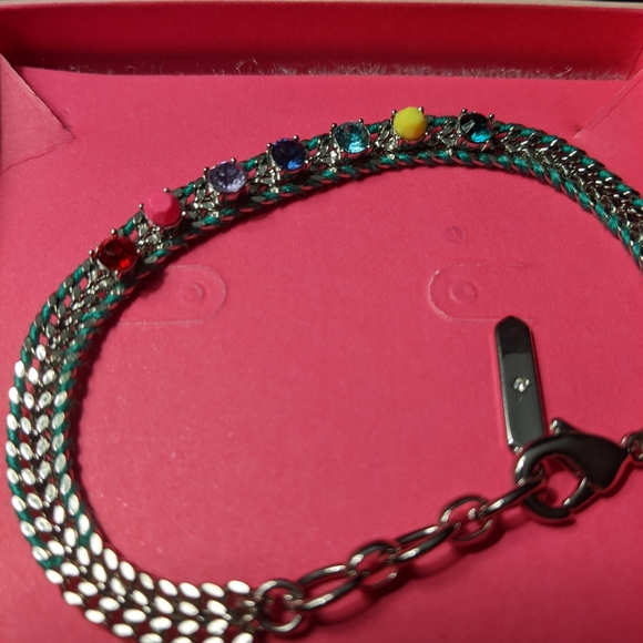 Stella and Dot Rainbow Friendship Bracelet - Picture 2 of 2